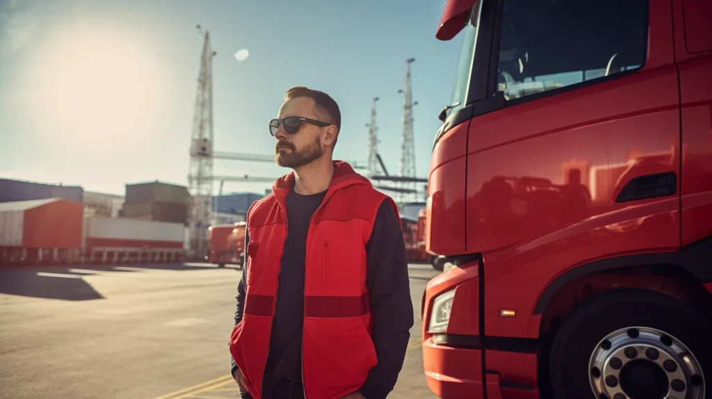 Fahrer und Fahrzeug